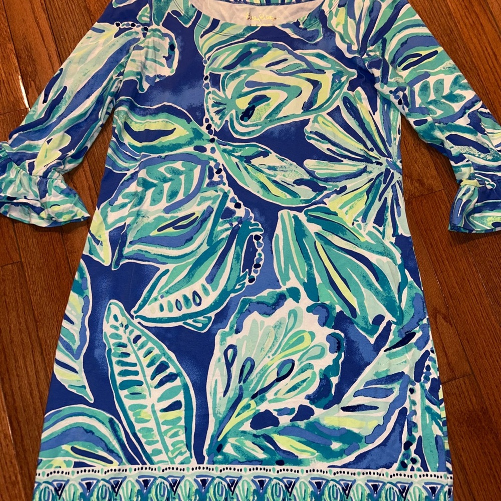 Lilly Pulitzer Sophie Ruffle Dress, Size Small